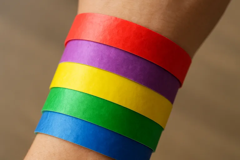 Tyvek polsbandjes: opvallende kleuren en comfort